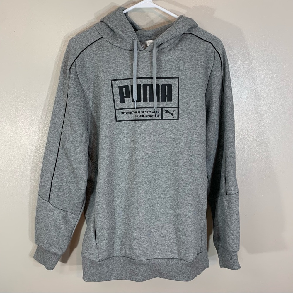 Puma Pullover Hoodie size Medium and size Extra Large Gray